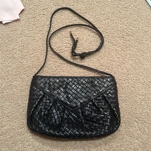 Cosci Cross Body Woven Bag - Navy